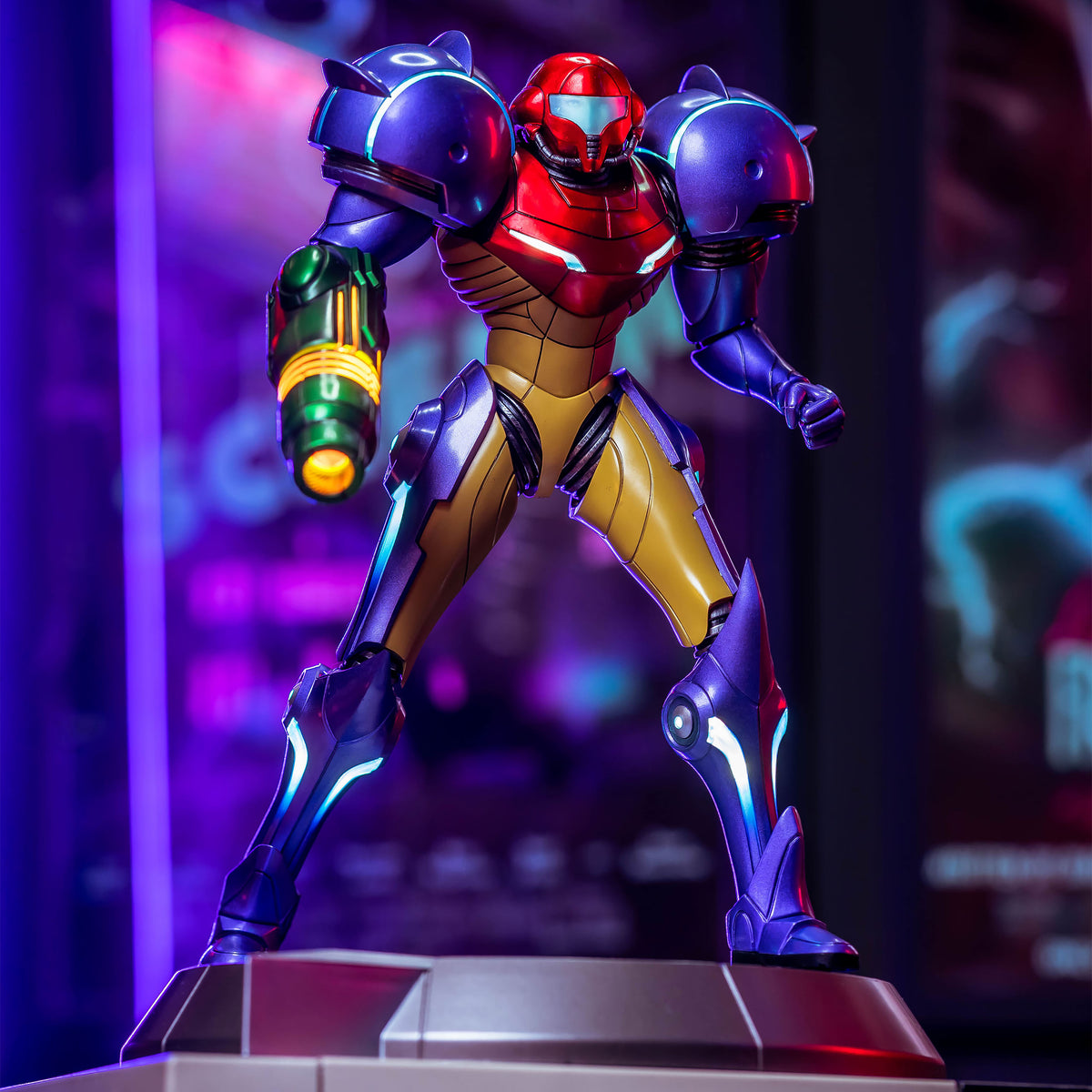 Produktbild Metroid Prime PVC Statue Samus Gravity Suit Collectors Edition 25 cm
