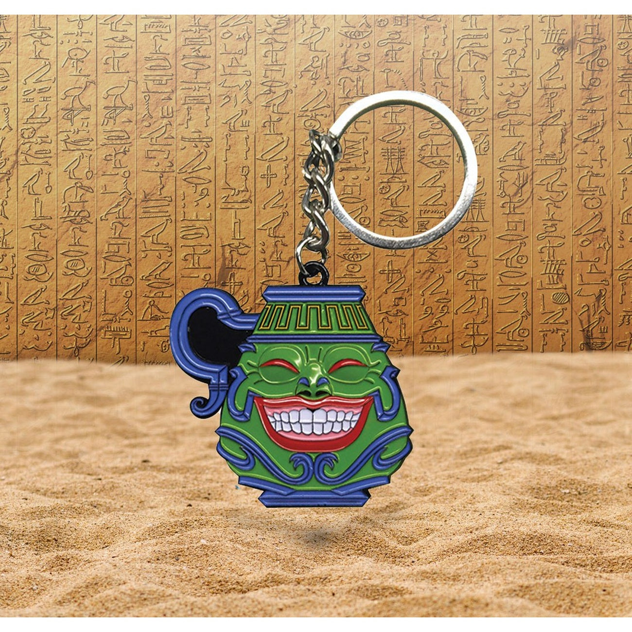 Produktbild Yu-Gi-Oh! Metall Schlüsselanhänger Pot of Greed Limited Edition