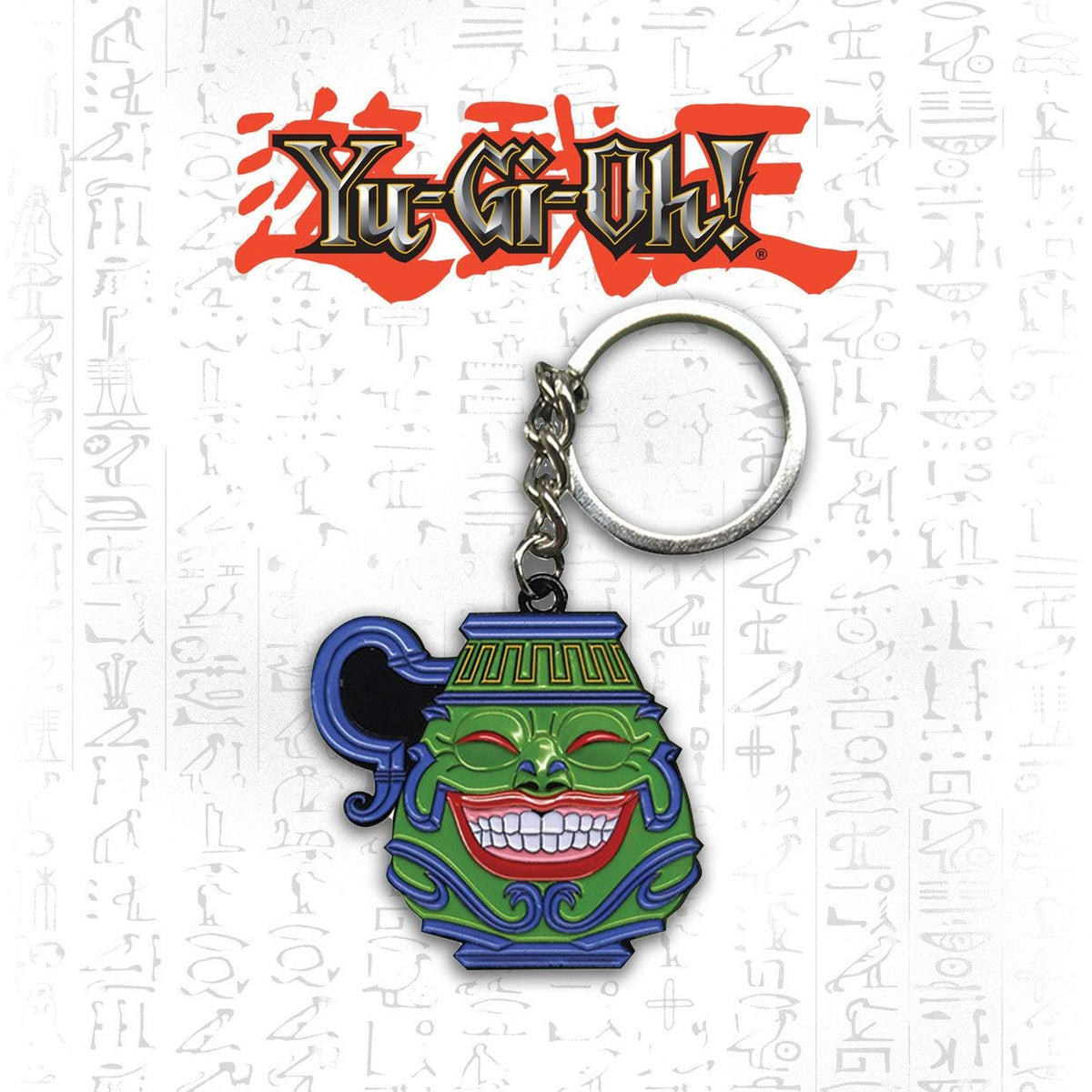 Produktbild Yu-Gi-Oh! Metall Schlüsselanhänger Pot of Greed Limited Edition