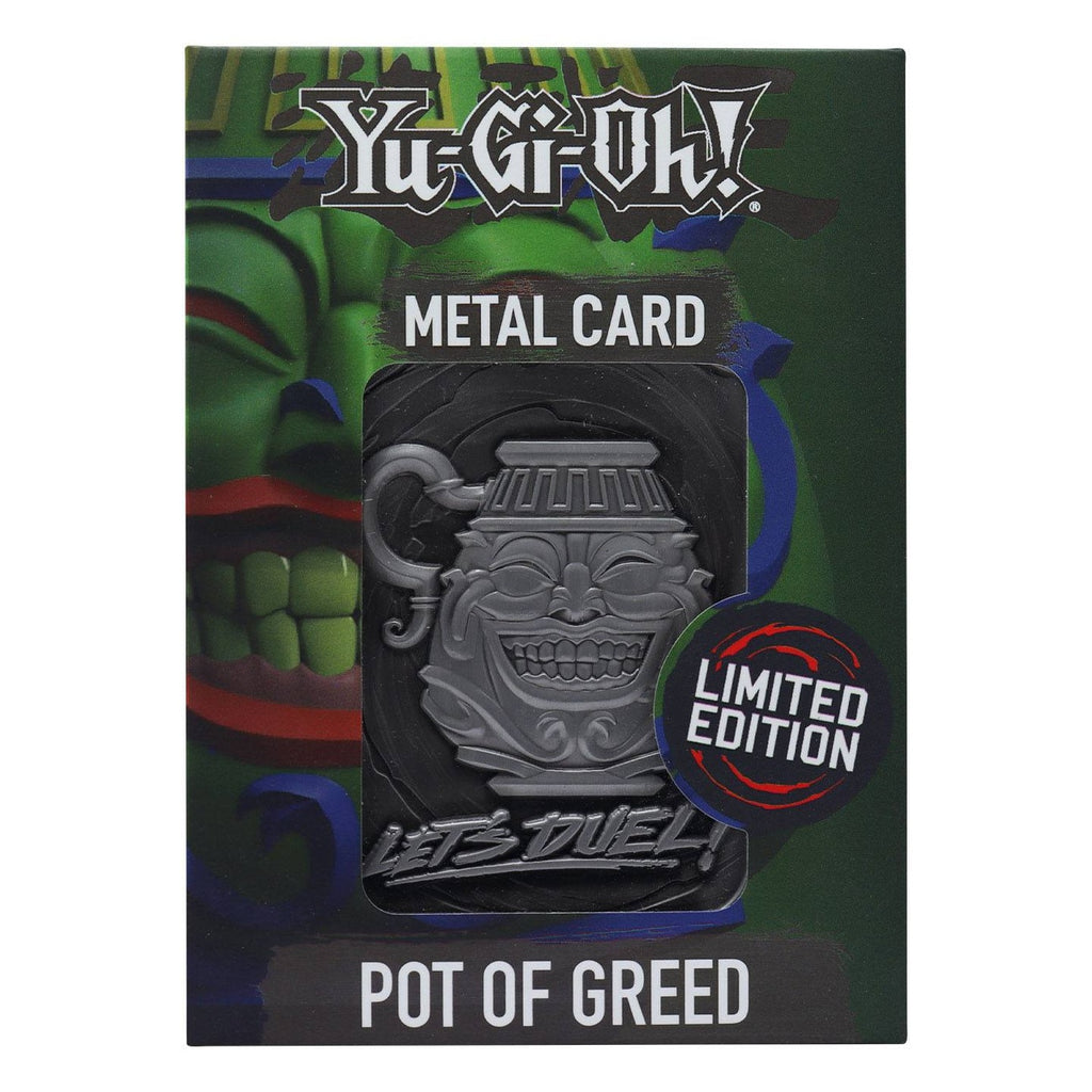 Produktbild Yu-Gi-Oh! Replik Karte Pot of Greed Limited Edition