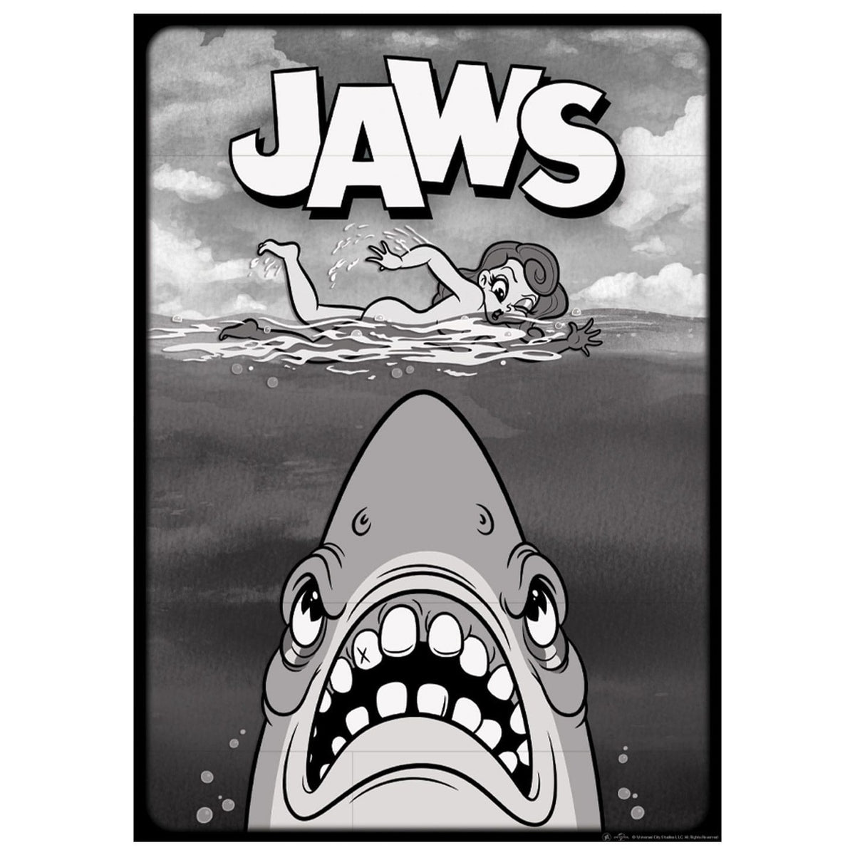 Product image Jaws Art Print Limited Edition 42 x 30 cm