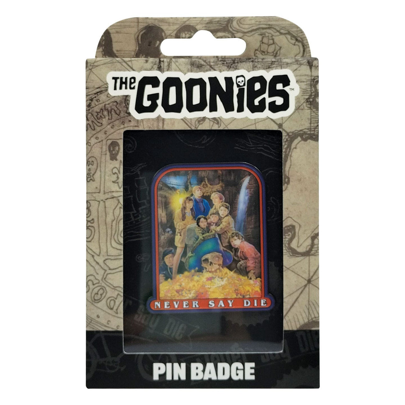 Produktbild Die Goonies Ansteck-Pin 40th Anniversary Never Say Die