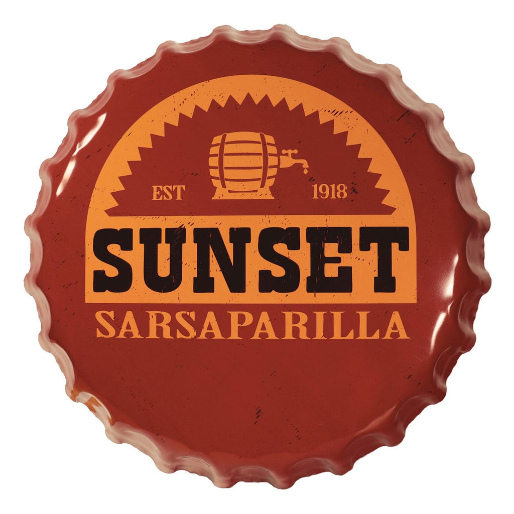 Produktbild Fallout Blechschild Sunset Sarsaparilla Bottle Cap