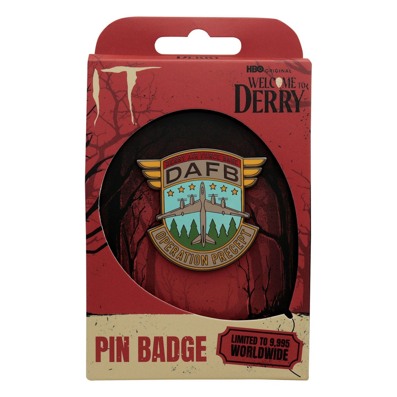 Produktbild Es Ansteck-Pin IT: Welcome to Derry DAFB Limited Edition