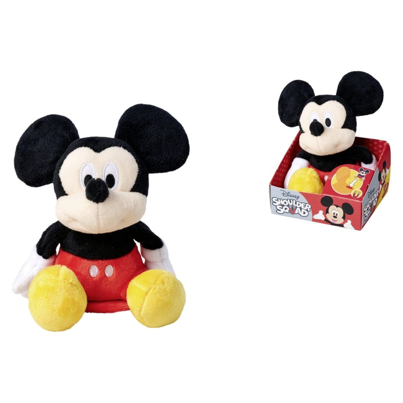 Produktbild Disney Plüschfigur Mickey Shoulder Rider 12 cm