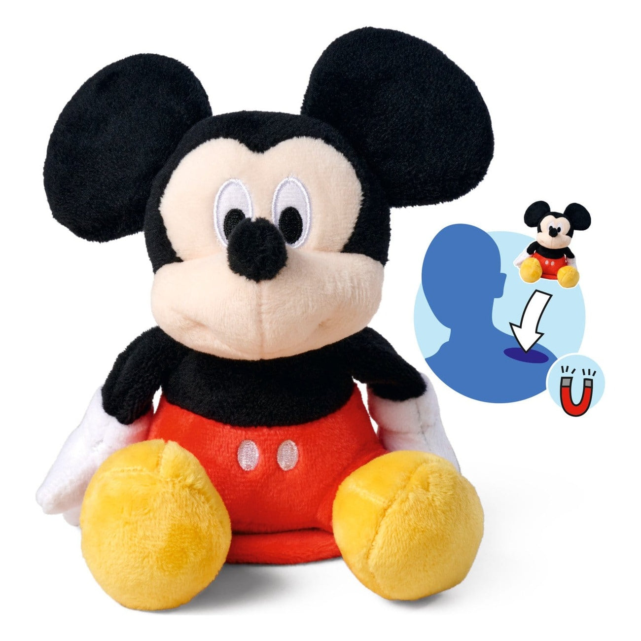 Produktbild Disney Plüschfigur Mickey Shoulder Rider 12 cm
