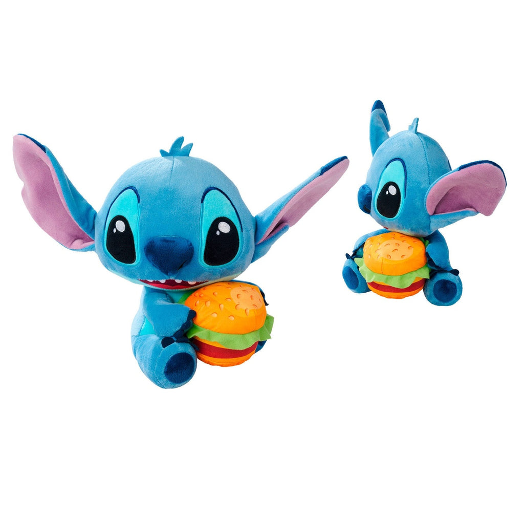 Produktbild Lilo & Stitch Plüschfigur Stitch mit Burger 25 cm