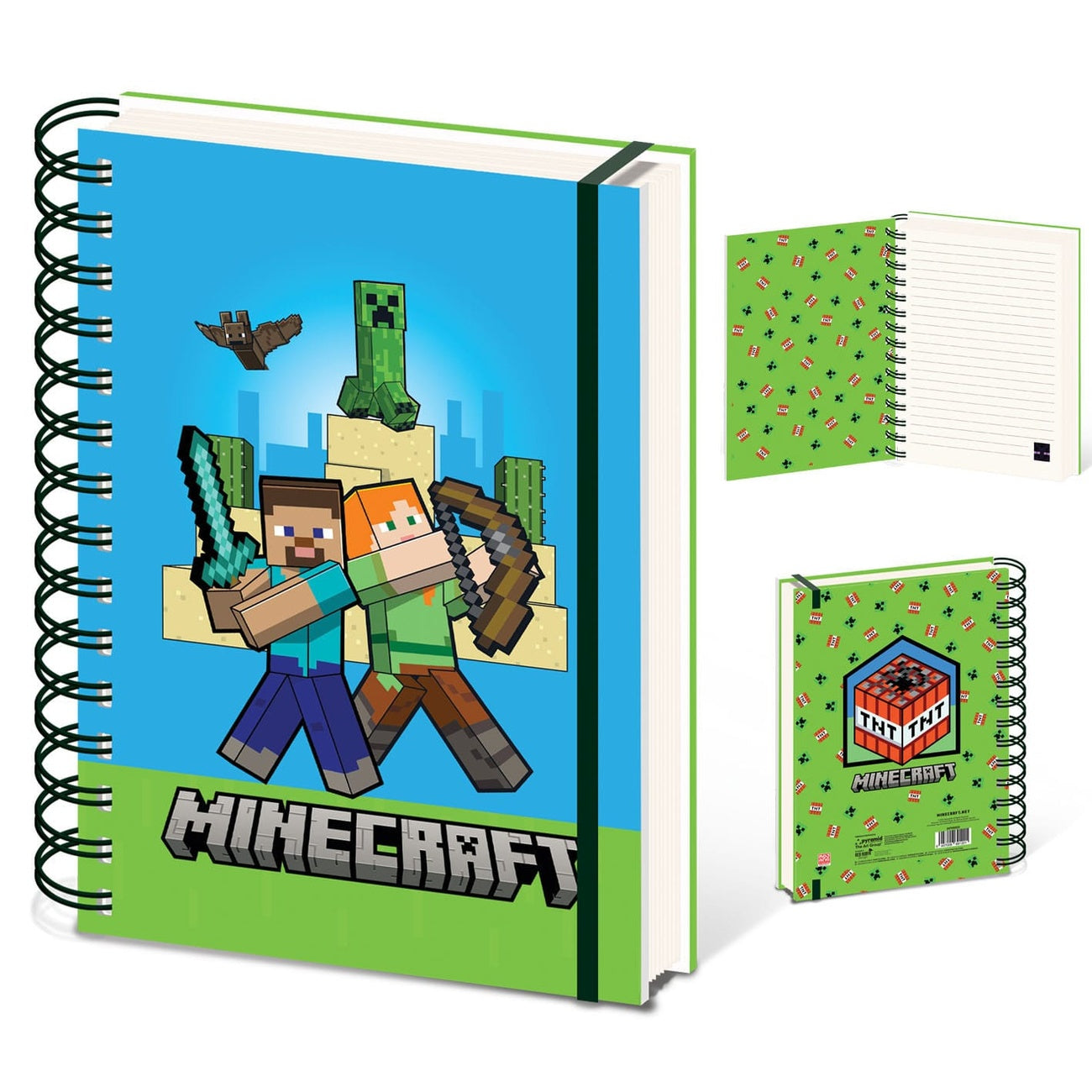 Produktbild Minecraft Wiro Notizbuch A5