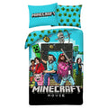Produktbild Minecraft Movie Bettwäsche Ver. 2 140 x 200 cm / 70 x 90 cm