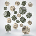 Produktbild Fortress Compact D6 Würfel Set Beige&Olive (20)