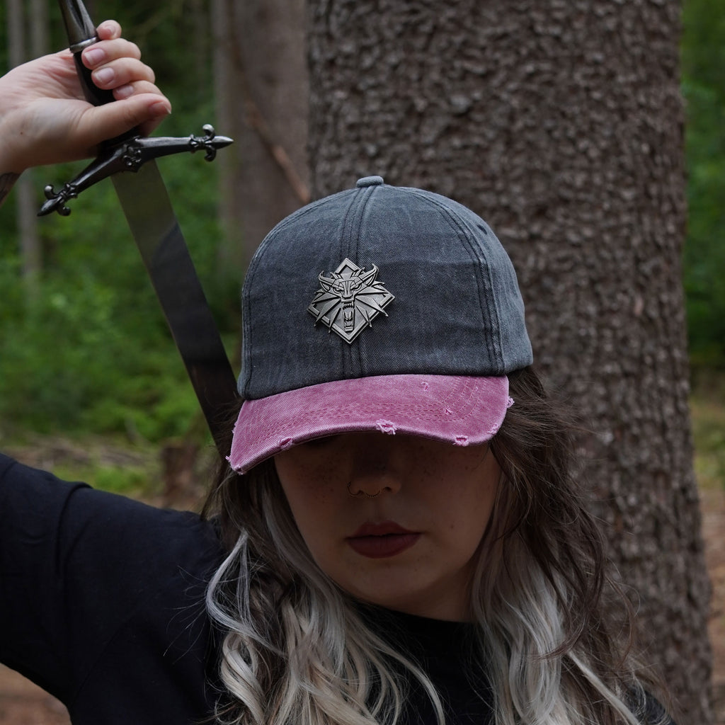 Produktbild The Witcher III: Wild Hunt Baseball Cap Logo Vintage