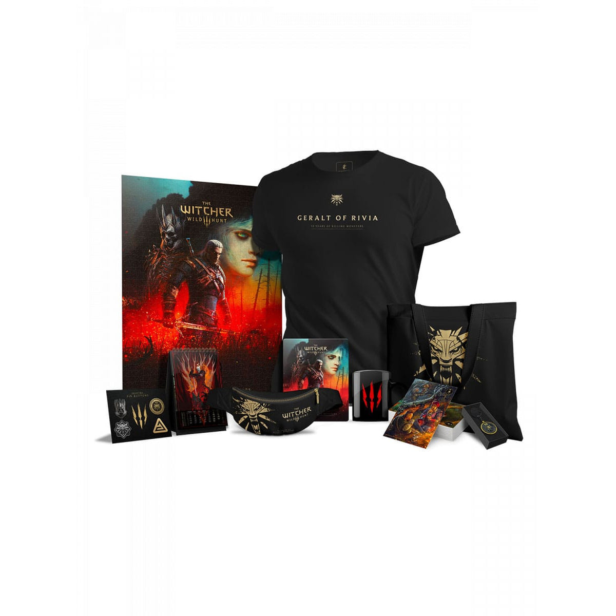 Produktbild The Witcher 3: Wild Hunt Geschenkbox 10th Anniversary Monster Slayer Kit