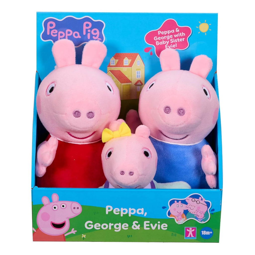 Produktbild Peppa Pig Plüschfiguren 3er Pack