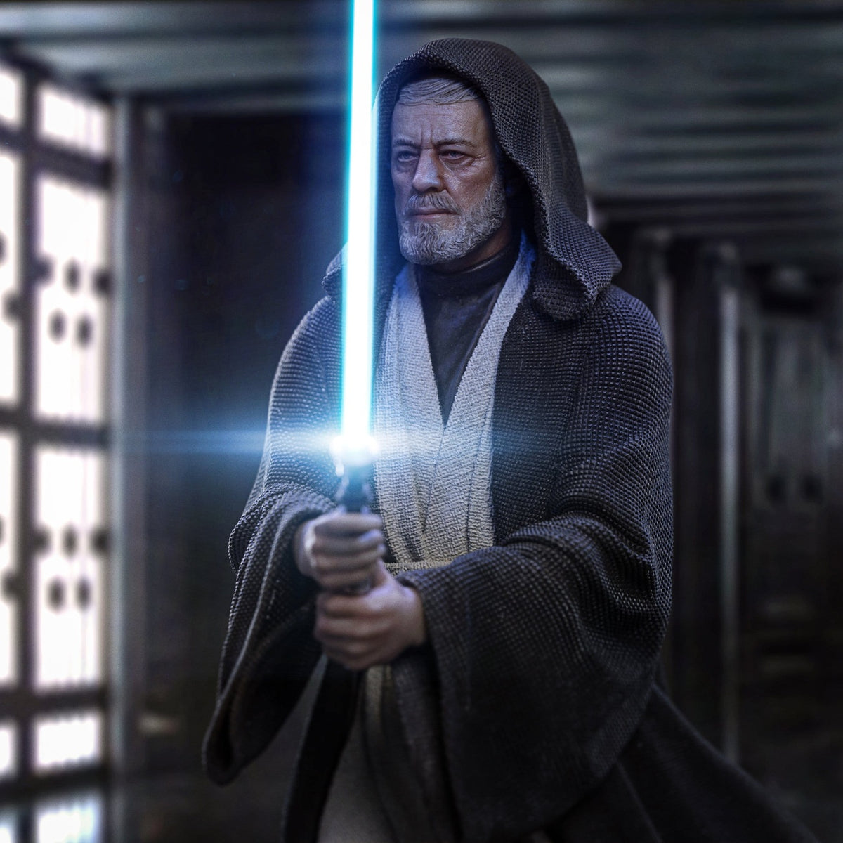 Produktbild Star Wars Deluxe Art Scale Statue 1/10 Darth Vader Vs Obi-Wan Kenobi (CCXP Exclusive 2025) 24 cm
