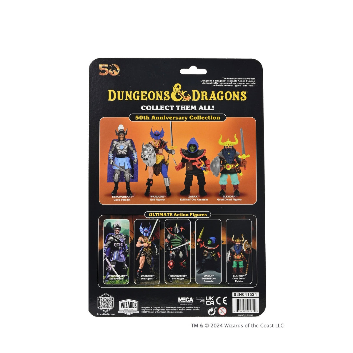 Produktbild Dungeons and Dragons Scale Actionfigur 50th Anniversary Elkhorn on Blister Card 18 cm