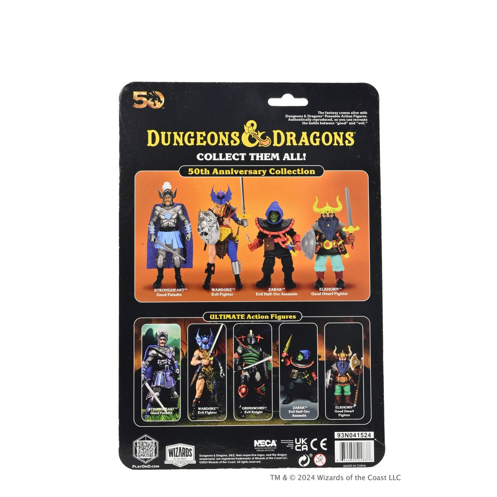 Produktbild Dungeons and Dragons Scale Actionfigur 50th Anniversary Zarak on Blister Card 18 cm
