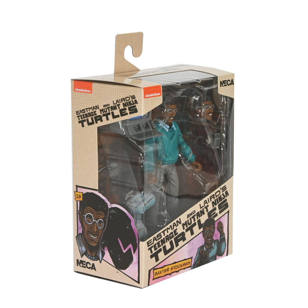 Produktbild Teenage Mutant Ninja Turtles (Mirage Comics) Actionfigur Baxter Stockman 18 cm