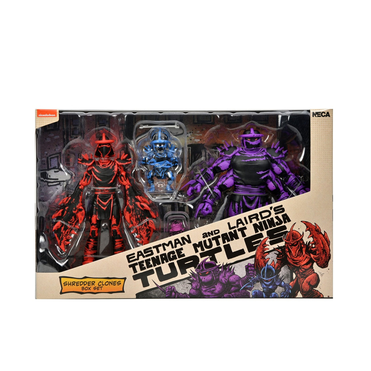 Produktbild Teenage Mutant Ninja Turtles (Mirage Comics) Actionfiguren Shredder Clones Box Set 18 cm