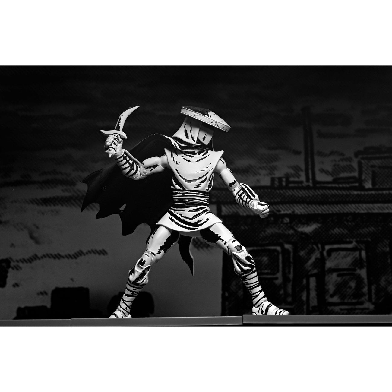 Product image Teenage Mutant Ninja Turtles Action Figure Elite Foot Ninja Guard Black & White 18 cm
