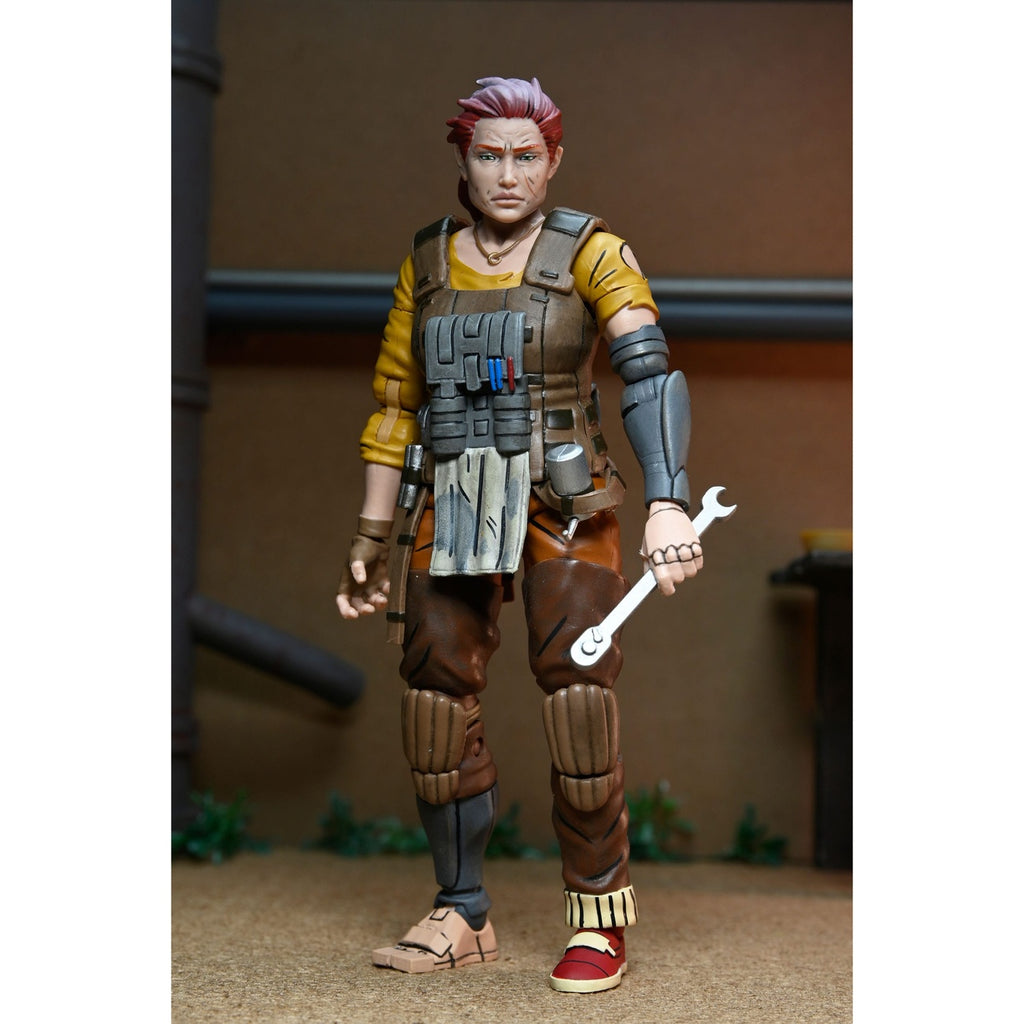 Produktbild Teenage Mutant Ninja Turtles (The Last Ronin The Lost Years) Actionfigur Grammy April with Baby Yi & Moja 18 cm
