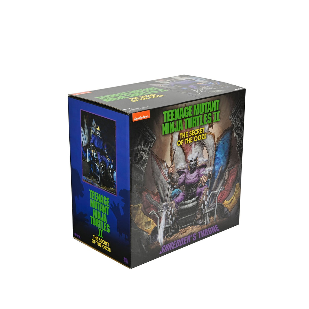 Produktbild Teenage Mutant Ninja Turtles 2: Secret of the Ooze Diorama Shredder's Throne 27 cm