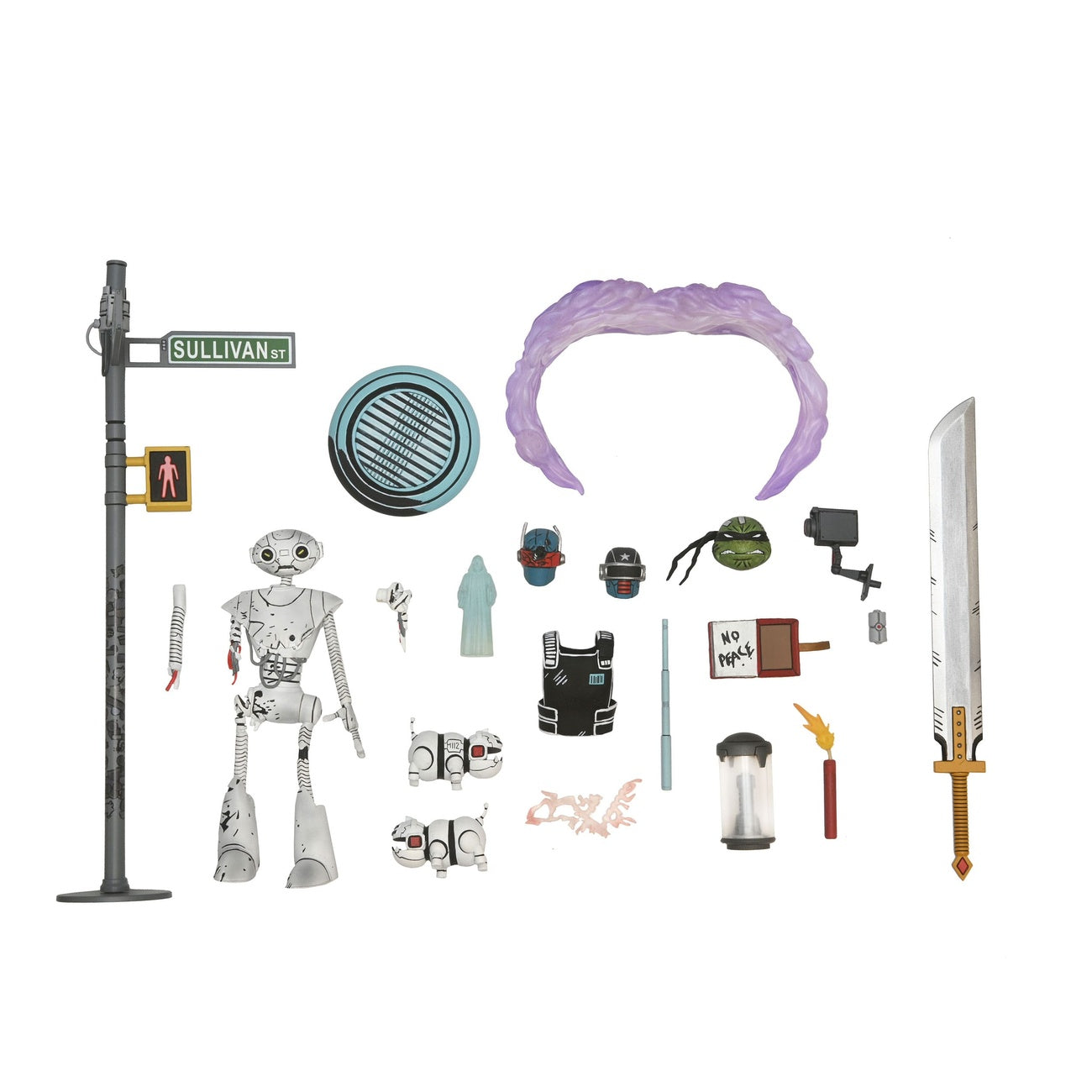 Produktbild Teenage Mutant Ninja Turtles Zubehör-Set für Actionfiguren Last Ronin Accessory Pack