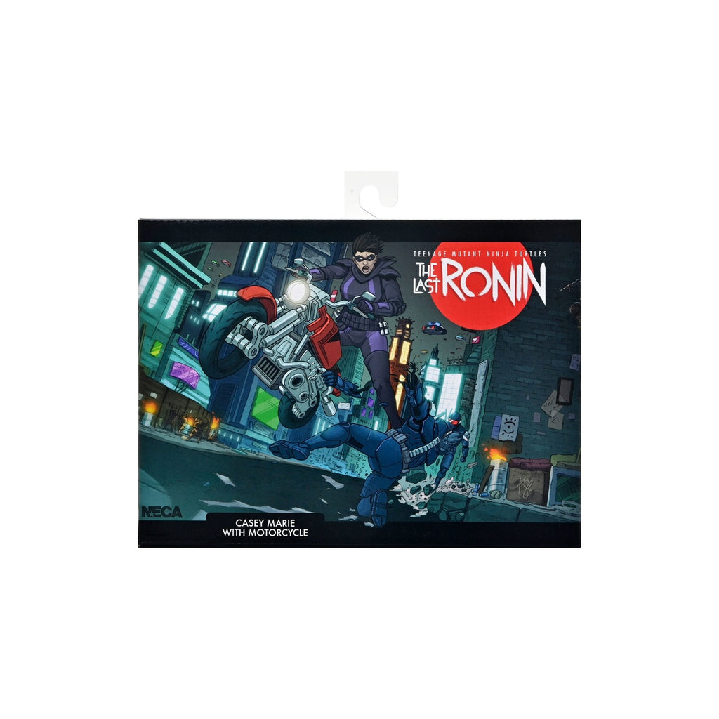 Produktbild Teenage Mutant Ninja Turtles (The Last Ronin The Lost Years) Actionfigur Casey Marie with Last Ronin Motorcycle 18 cm