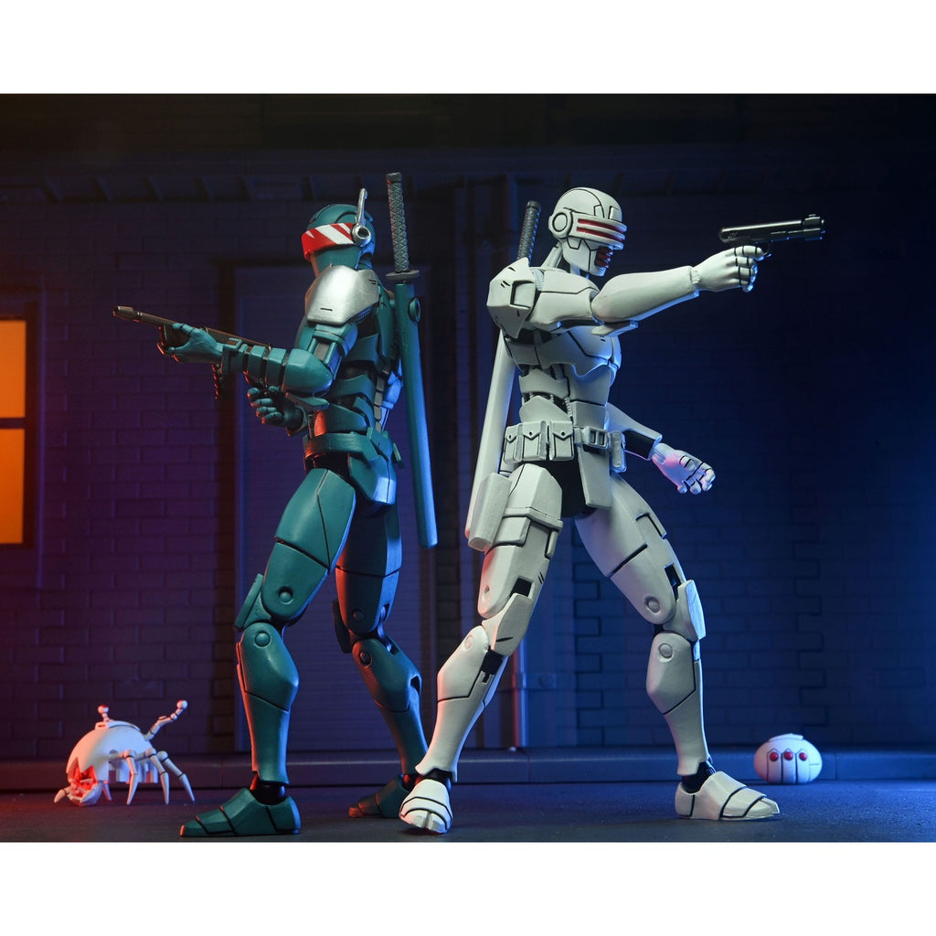 Produktbild Teenage Mutant Ninja Turtles (The Last Ronin) Actionfiguren 2er-Pack Synja Robots 18 cm