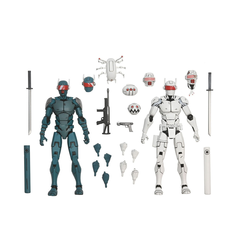 Produktbild Teenage Mutant Ninja Turtles (The Last Ronin) Actionfiguren 2er-Pack Synja Robots 18 cm