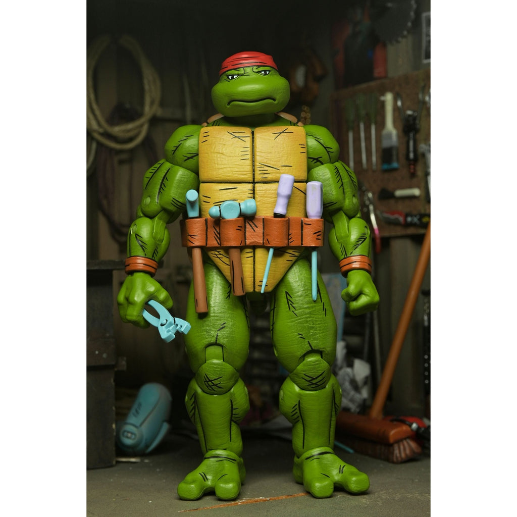 Produktbild Teenage Mutant Ninja Turtles Actionfigur Handyman Donatello 18 cm
