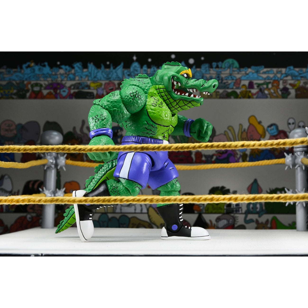Product image Teenage Mutant Ninja Turtles (Archie Comics) Action Figure Stump Wrestling Leatherhead 18 cm