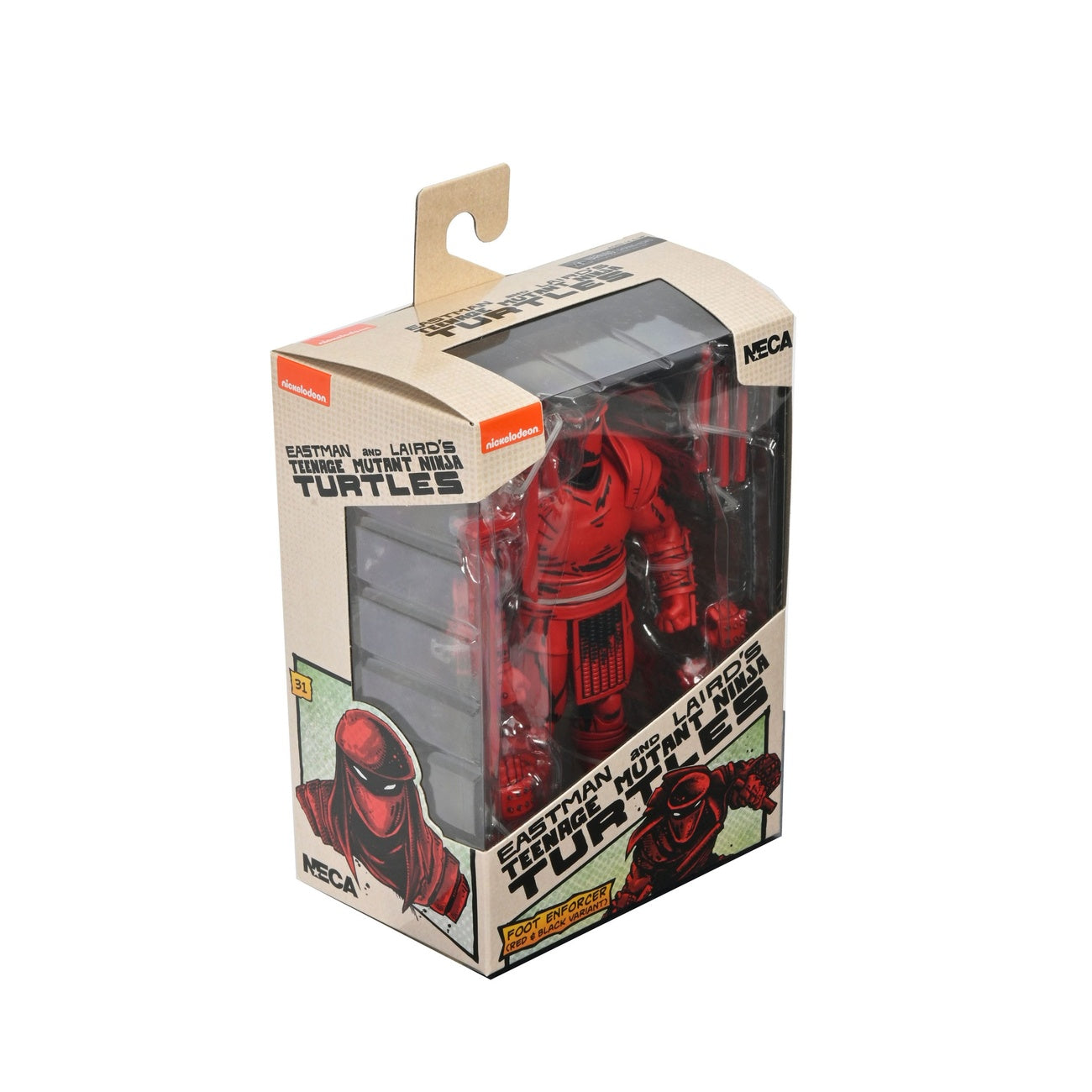 Produktbild Teenage Mutant Ninja Turtles (Mirage Comics) Actionfigur Red and Black Foot Enforcer 18 cm