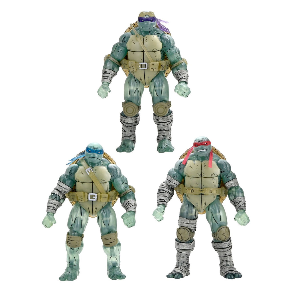 Produktbild Teenage Mutant Ninja Turtles (The Last Ronin) Actionfiguren 3er-Pack Ghost Brothers 18 cm