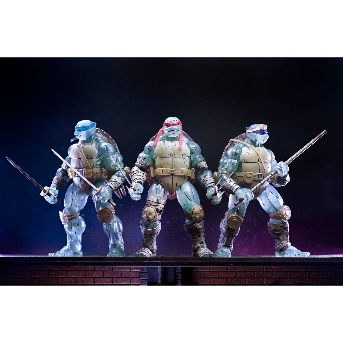 Produktbild Teenage Mutant Ninja Turtles (The Last Ronin) Actionfiguren 3er-Pack Ghost Brothers 18 cm