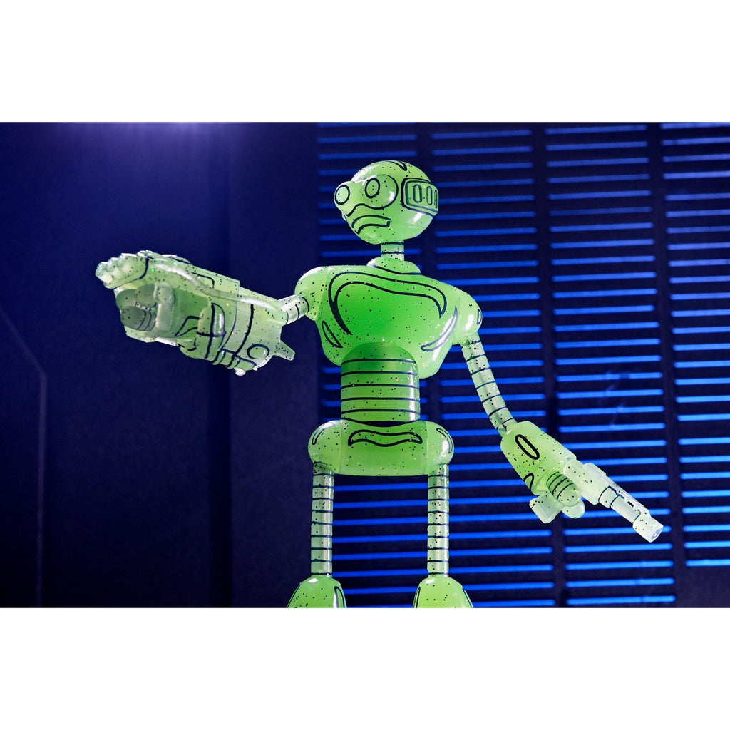 Produktbild Teenage Mutant Ninja Turtles (Mirage Comics) Actionfigur Transmat Fugitoid GID 18 cm