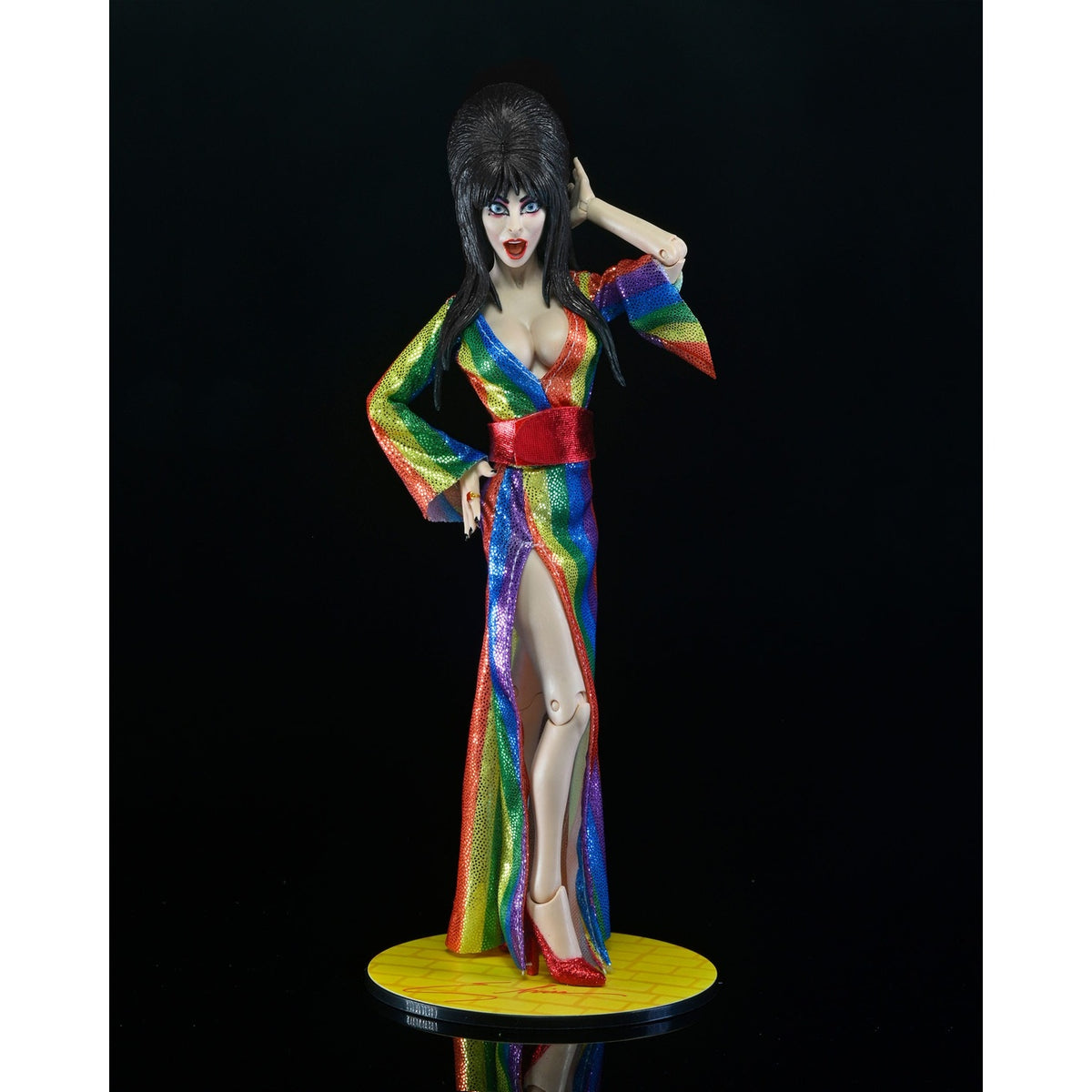 Produktbild Elvira, Mistress of the Dark Clothed Actionfigur Over the Rainbow Elvira 20 cm