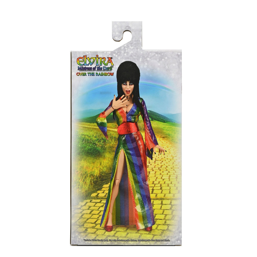 Produktbild Elvira, Mistress of the Dark Clothed Actionfigur Over the Rainbow Elvira 20 cm