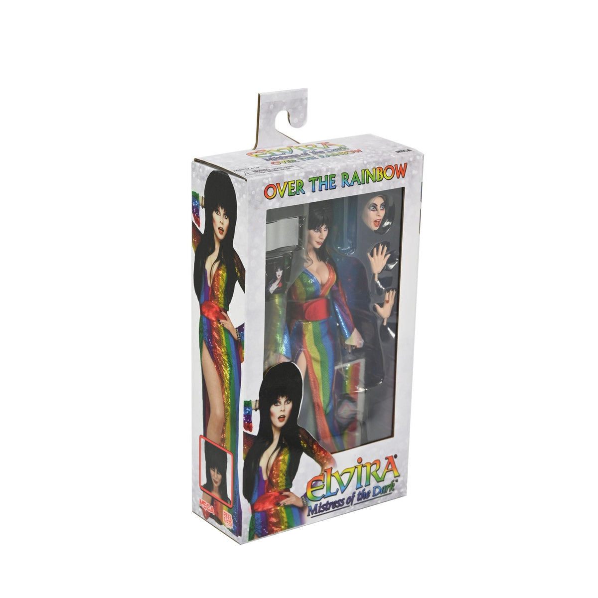 Produktbild Elvira, Mistress of the Dark Clothed Actionfigur Over the Rainbow Elvira 20 cm
