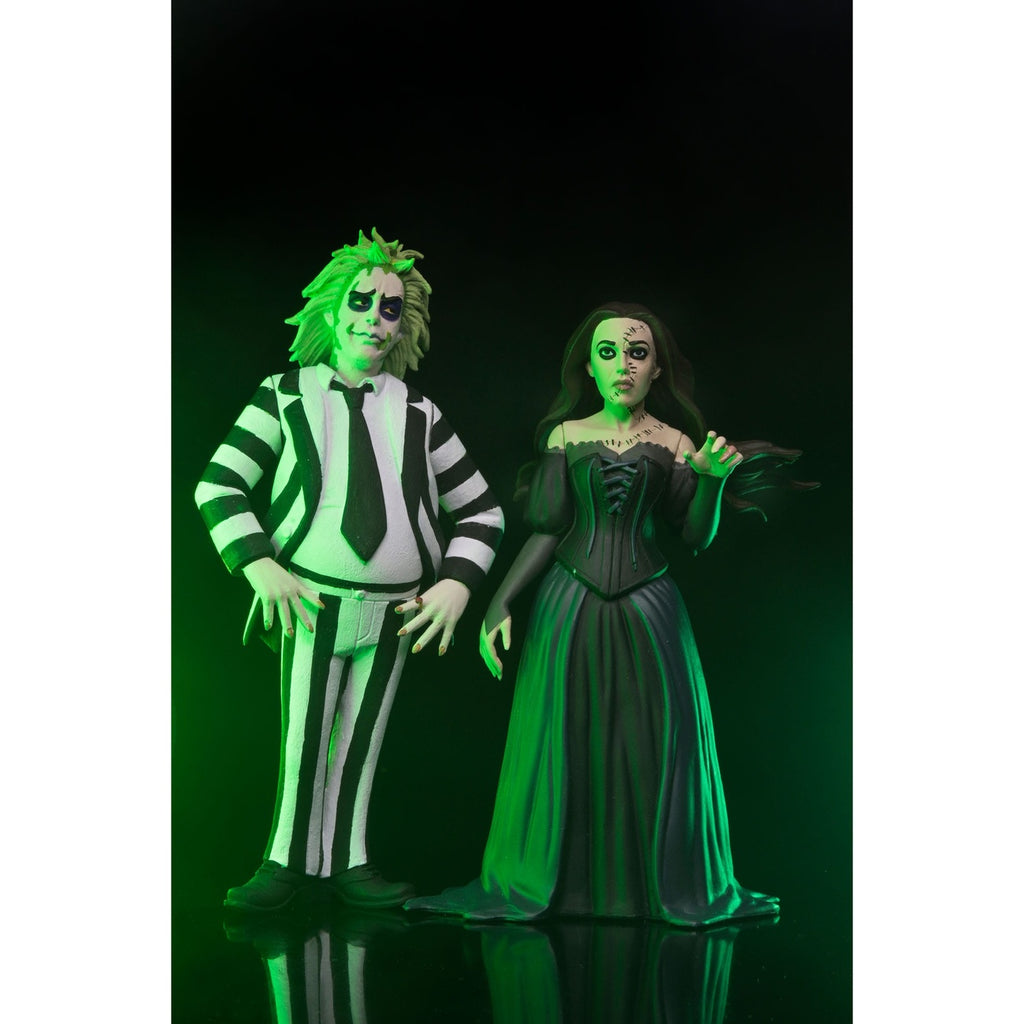 Produktbild Beetlejuice Beetlejuice Toony Terrors Actionfiguren 2er-Pack Beetlejuice & Delores 15 cm