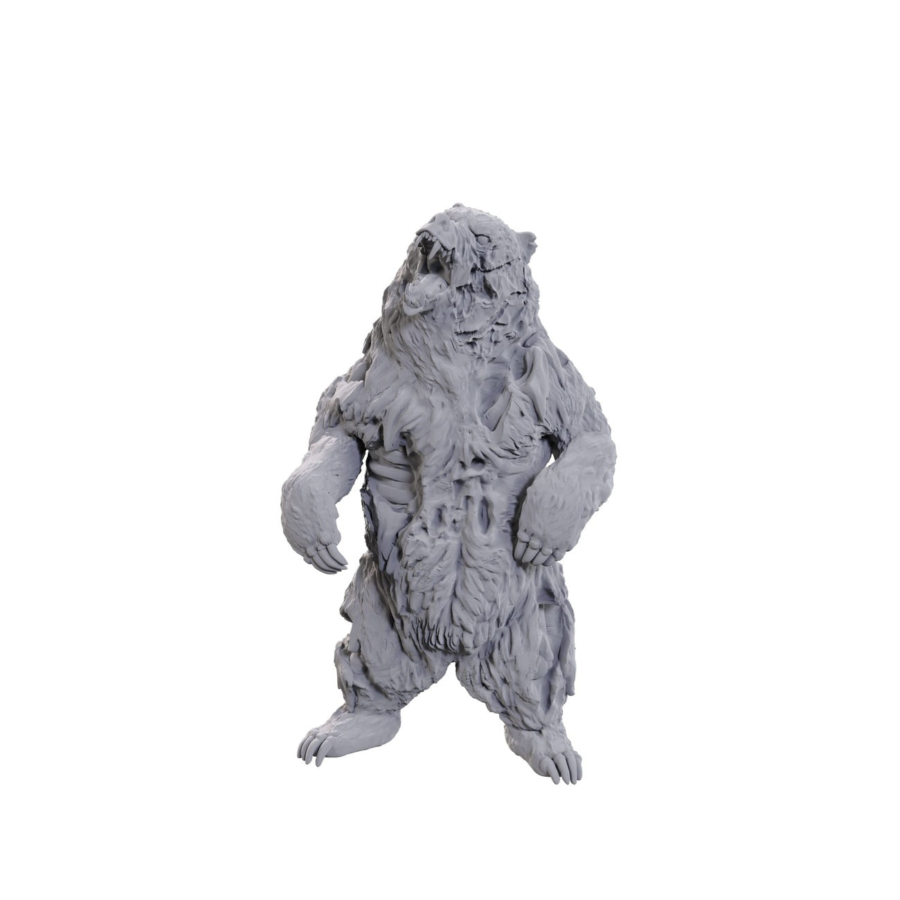 Produktbild WizKids Deep Cuts Miniatur unbemalt Zombie Grizzly Bear