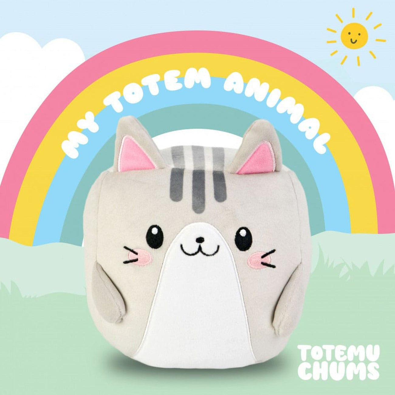 Produktbild Totemu Chums Cute n Kawaii Plüschfigur Cat 19 cm