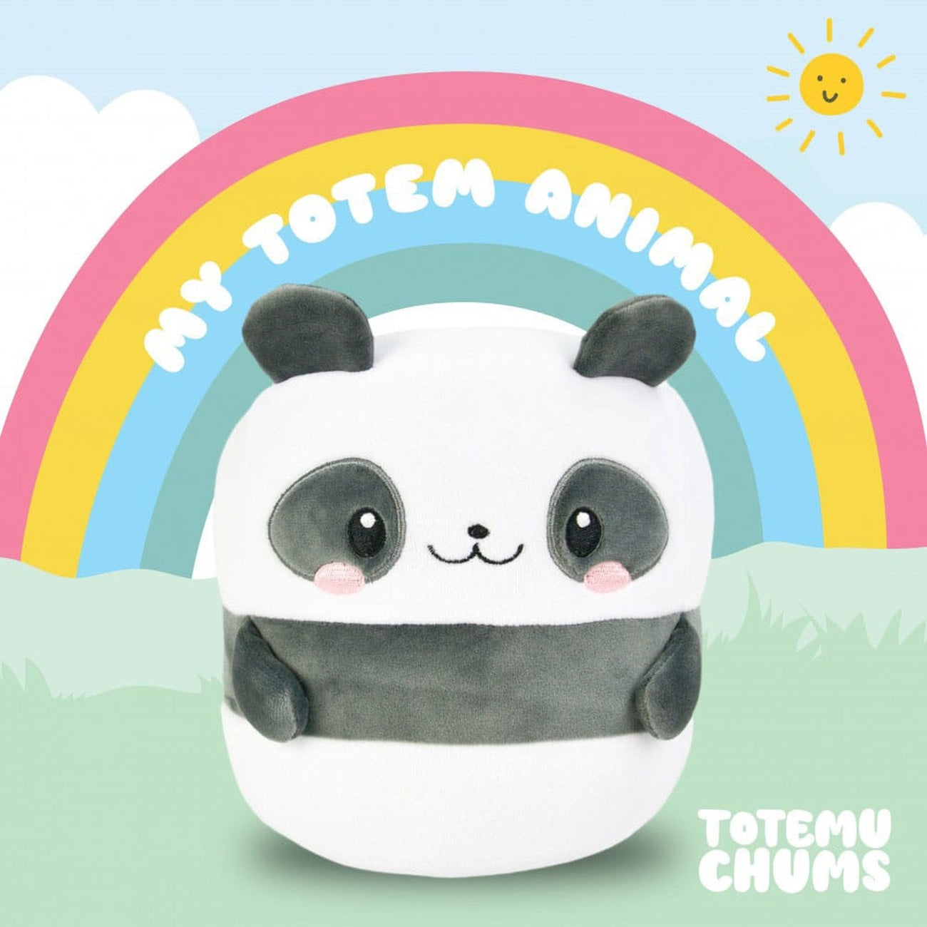 Produktbild Totemu Chums Cute n Kawaii Plüschfigur Panda 19 cm