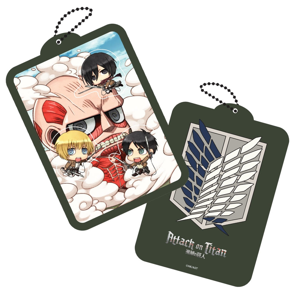 Produktbild Attack on Titan Shaker Acryl Schlüsselanhänger Kawaii Attack!