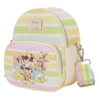 Produktbild Disney by Loungefly Umhängetasche Mickey and Friends Rainbow Stribes