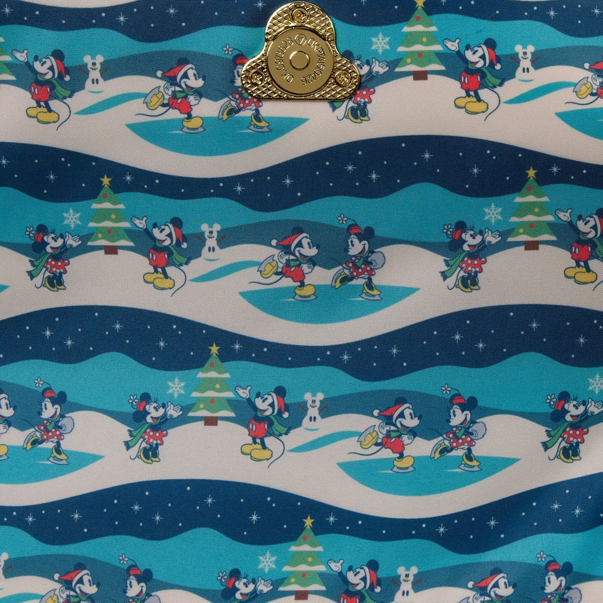 Produktbild Disney by Loungefly Umhängetasche Mickey and Minnie Holiday