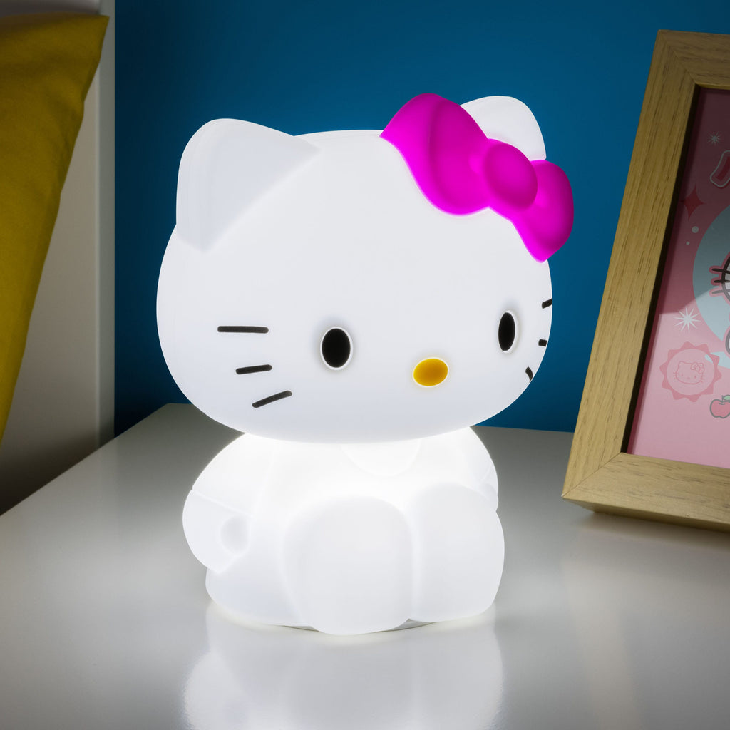 Produktbild Hello Kitty Silikon-Leuchte 18 cm