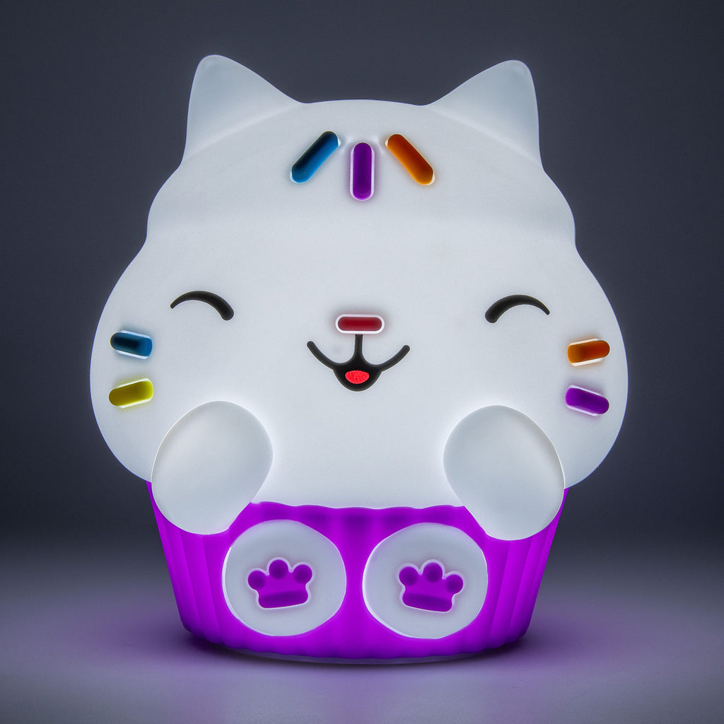 Produktbild Gabbys Dollhouse Squishy Glo Silikon-Leuchte Cakey Cat 15 cm