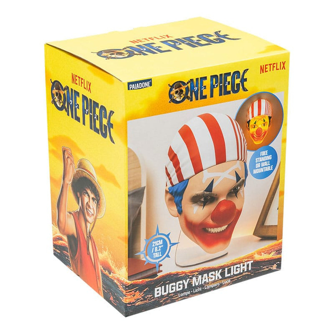 Produktbild One Piece 3D LED Leuchte Buggy Mask
