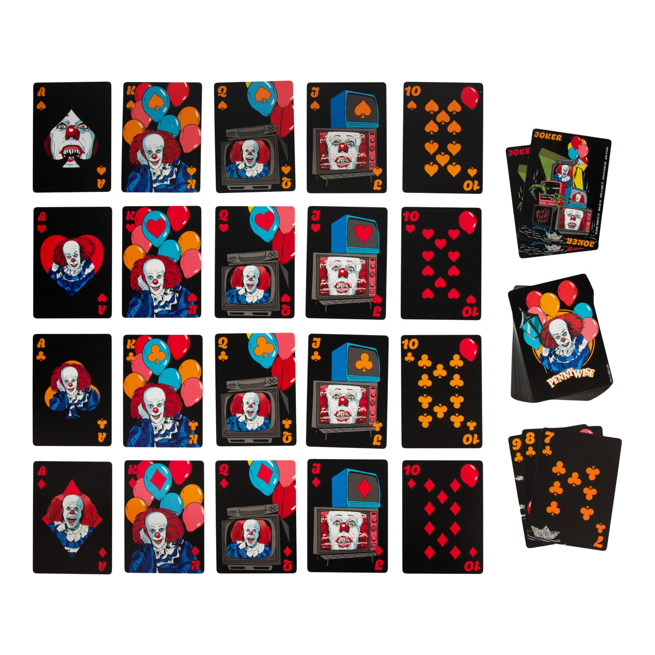Produktbild Stephen Kings Es Spielkarten Pennywise