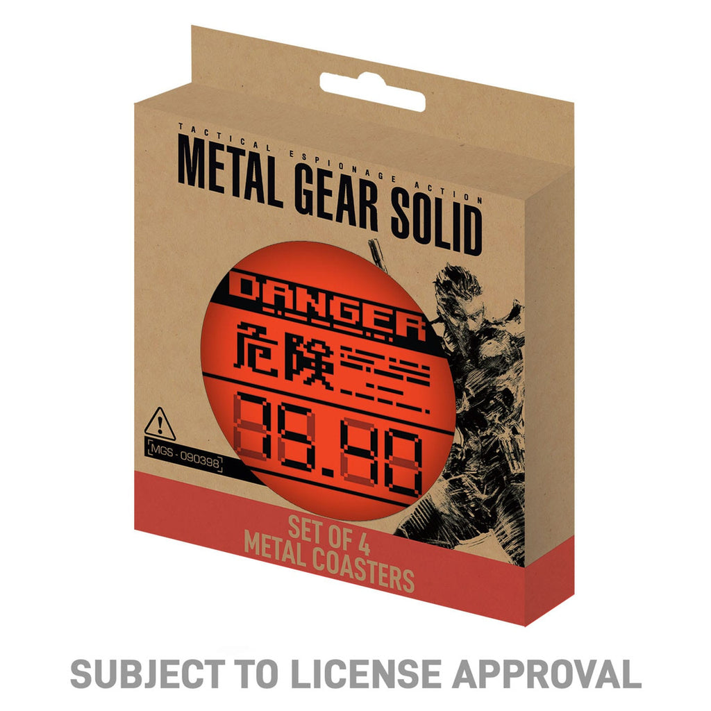Produktbild Metal Gear Solid Untersetzer 4er-Pack